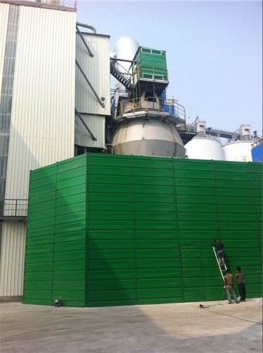 高陵水泥厂8米高隔声墙