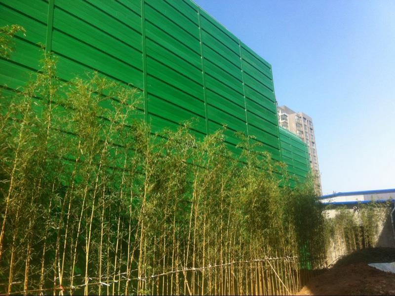 商业广场冷却塔设备隔音墙
